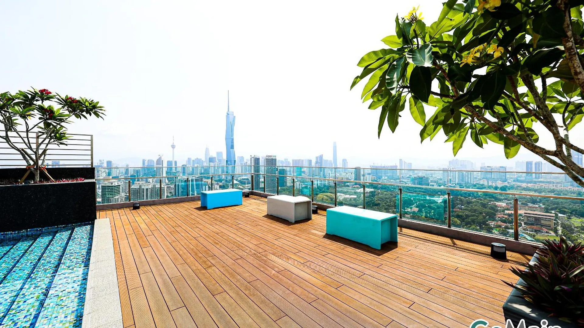 Infinity Skypool - Kl Suite Kl Sentral Brickfield By Gomain Kuala Lumpur