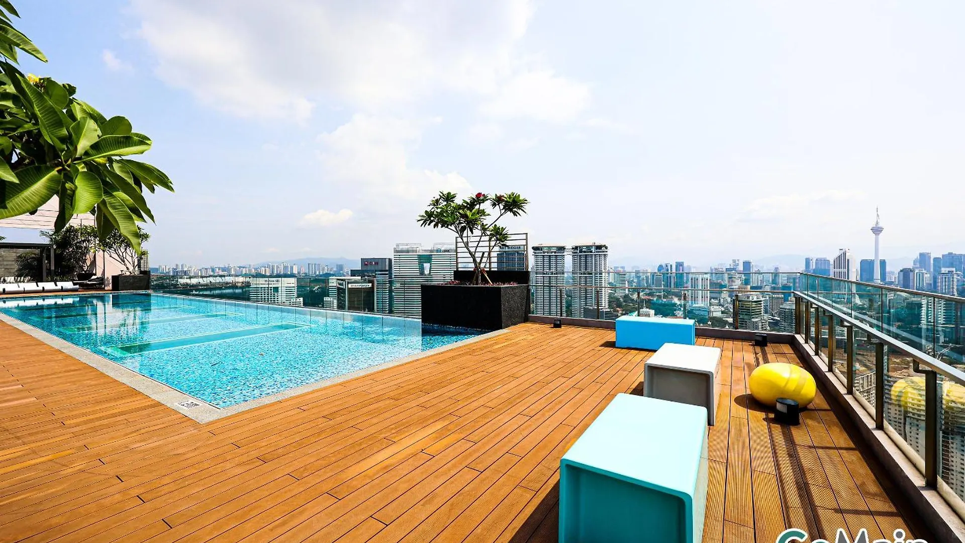 Infinity Skypool - Kl Suite Kl Sentral Brickfield By Gomain Kuala Lumpur