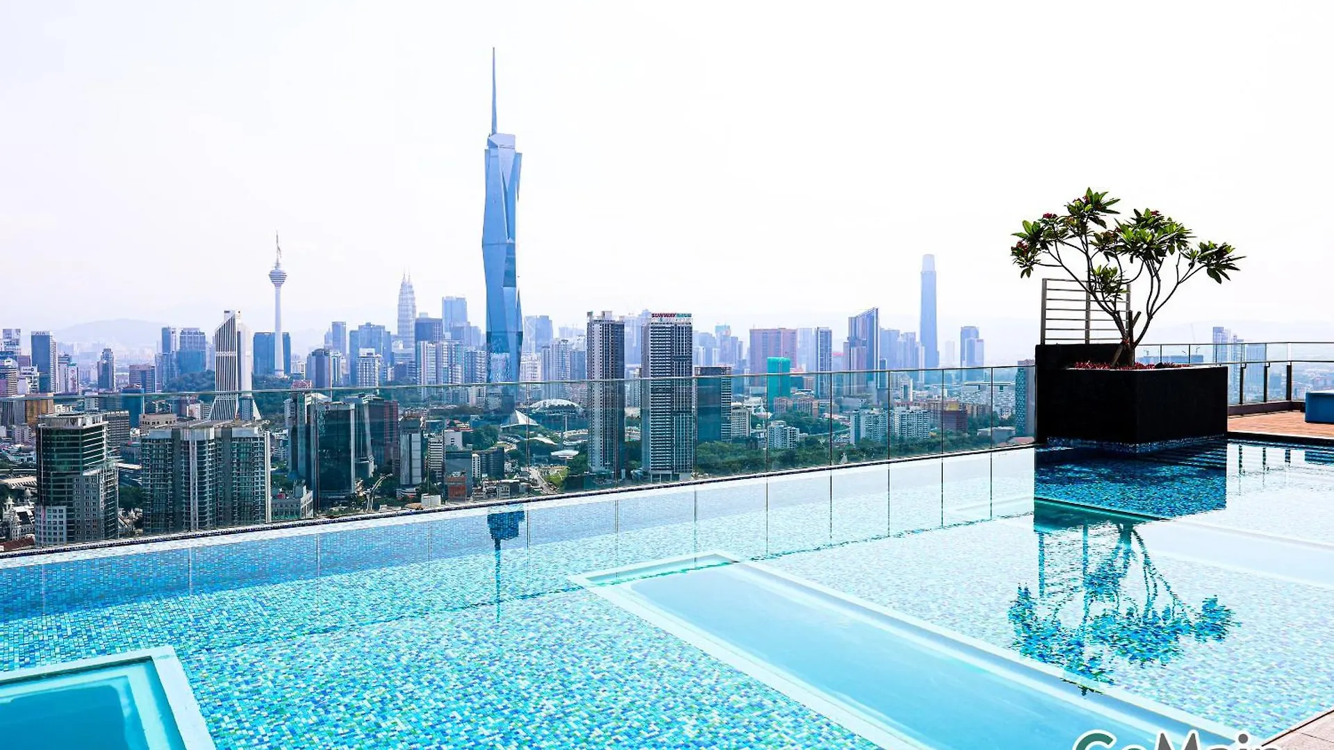 Apartment Infinity Skypool - Kl Suite Kl Sentral Brickfield By Gomain Kuala Lumpur Malaysia